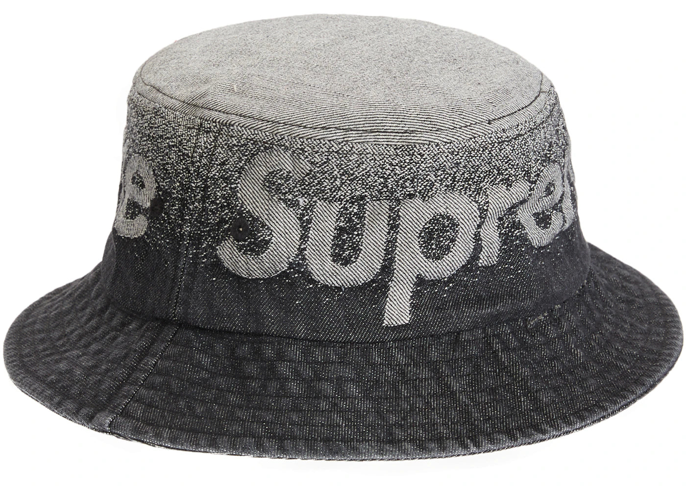 Supreme Fade Jacquard Denim Crusher Black