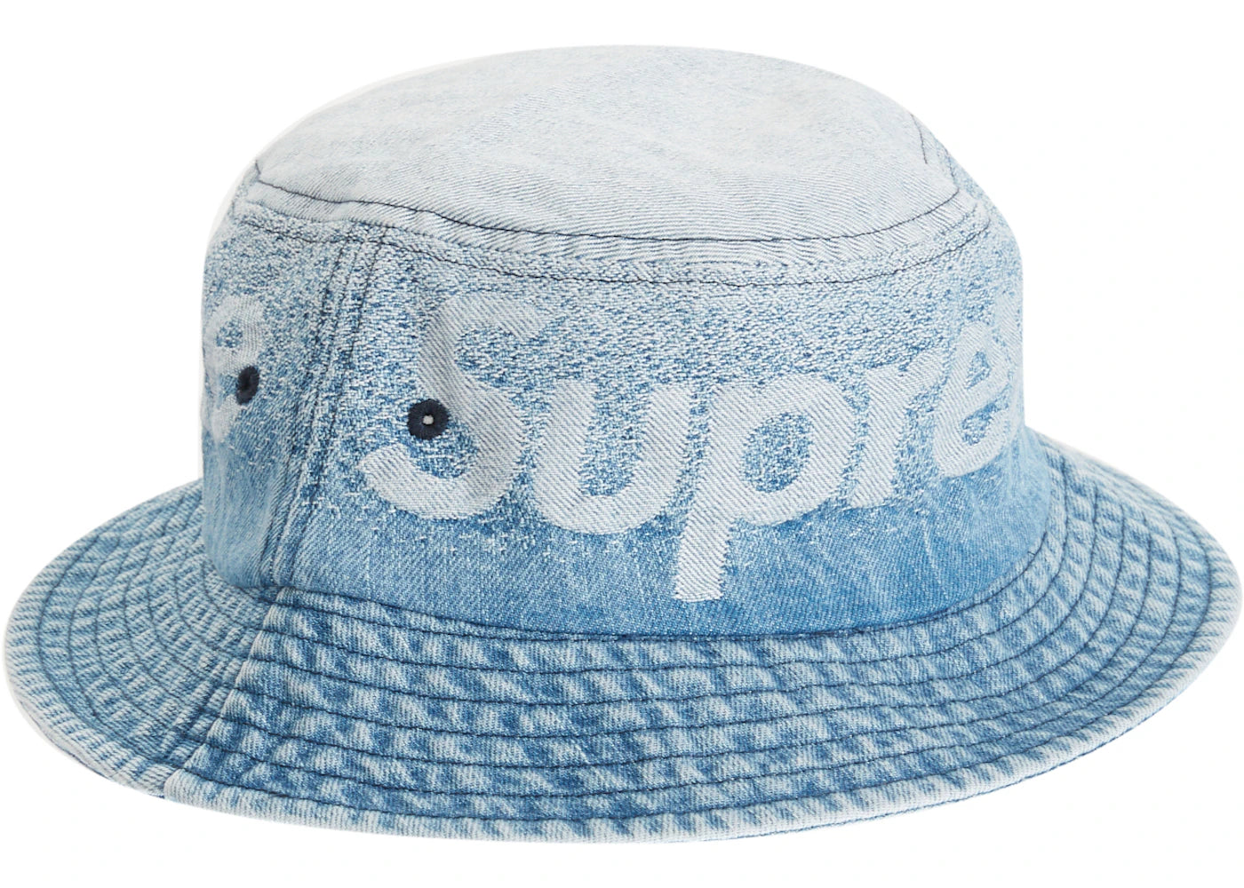 Supreme Fade Jacquard Denim Crusher Blue