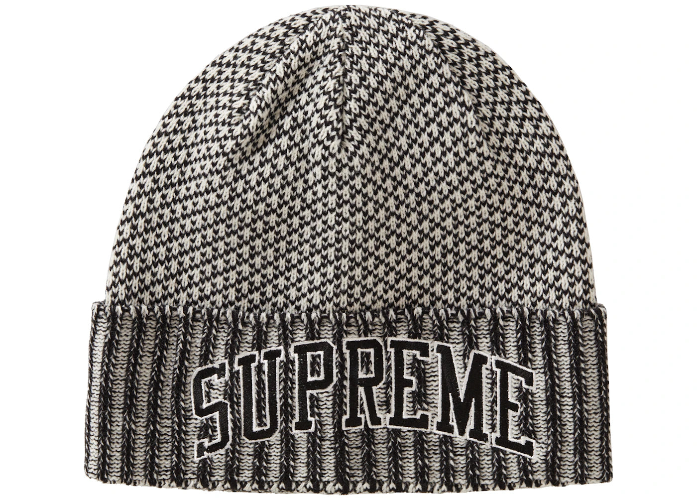 Supreme Fair Isle Beanie Black