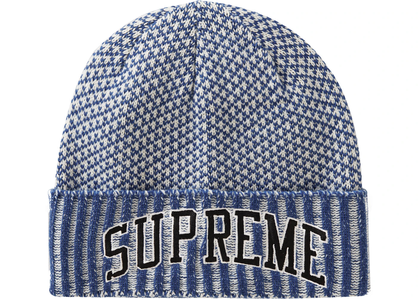 Supreme Fair Isle Beanie Blue