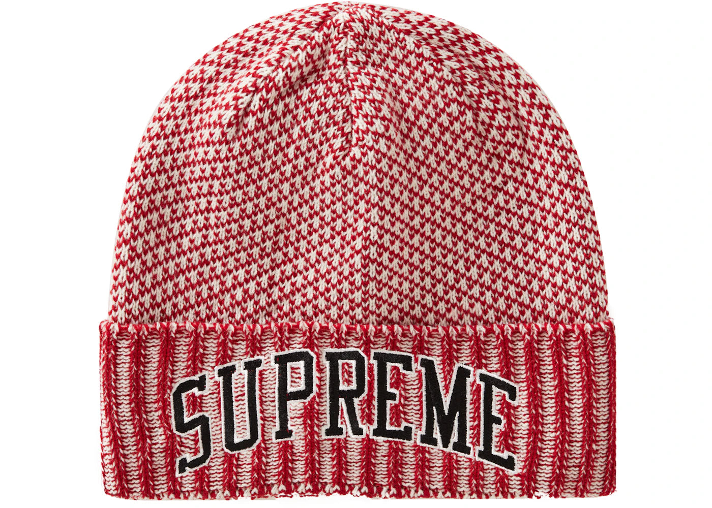 Supreme Fair Isle Beanie Red