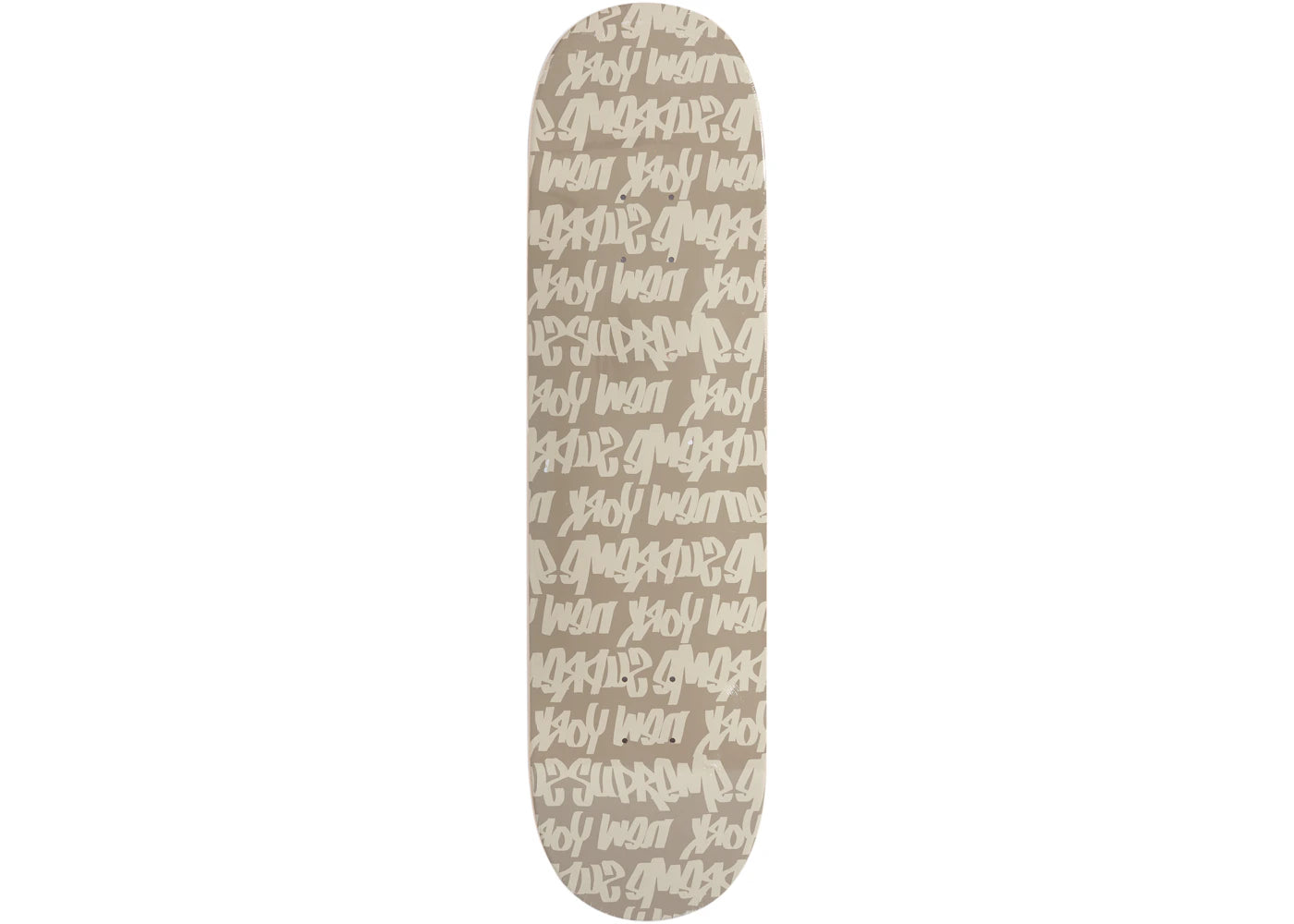 Supreme Fat Tip Skateboard Deck Tan