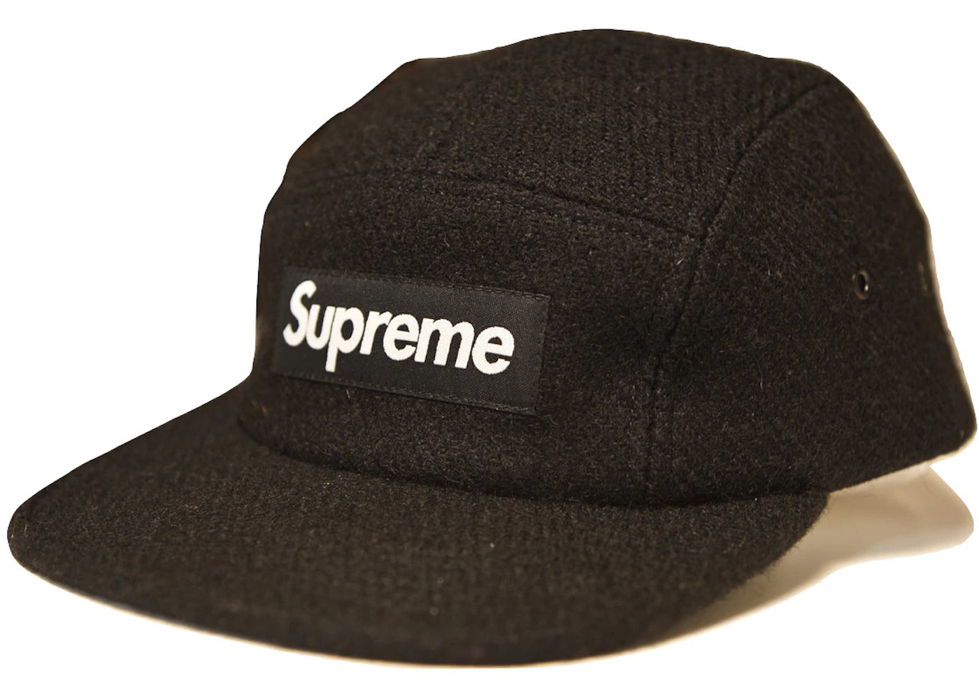 Supreme Featherweight Wool Camp Cap (FW17) Black