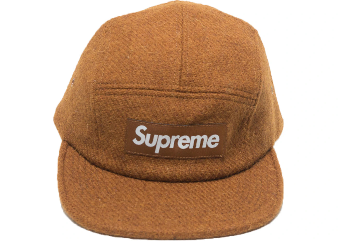 Supreme Featherweight Wool Camp Cap Brown