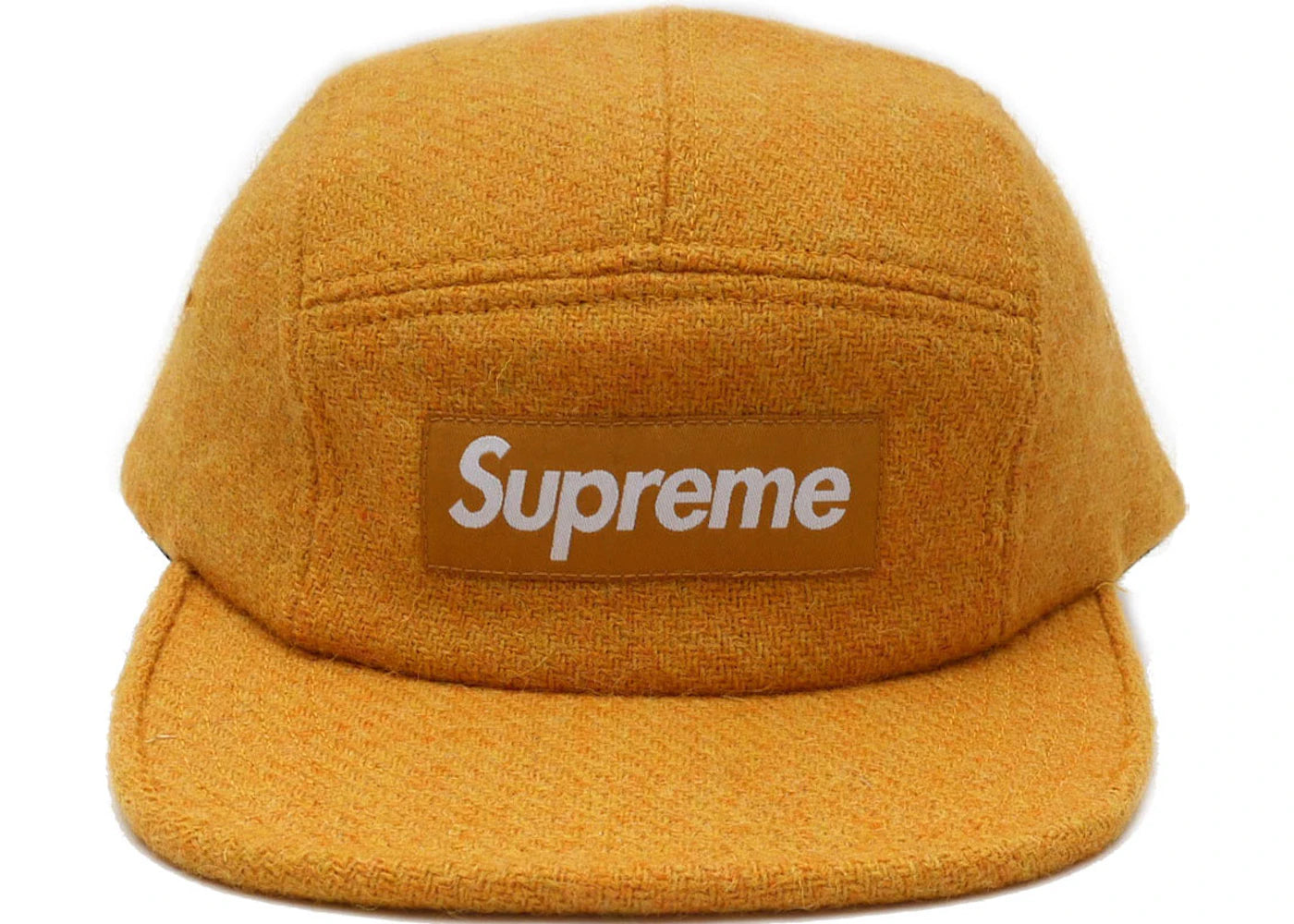 Supreme Featherweight Wool Camp Cap Gold