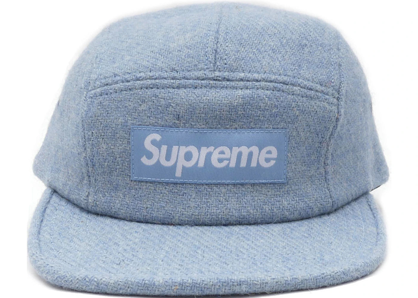 Supreme Featherweight Wool Camp Cap Light Blue