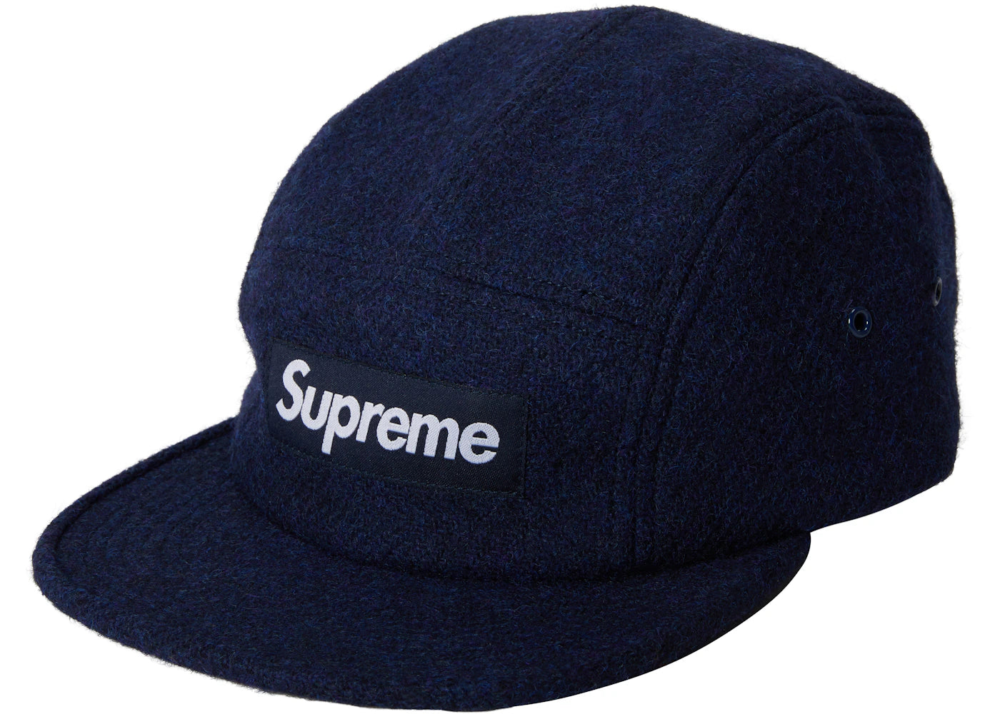 Supreme Featherweight Wool Camp Cap (FW17) Navy