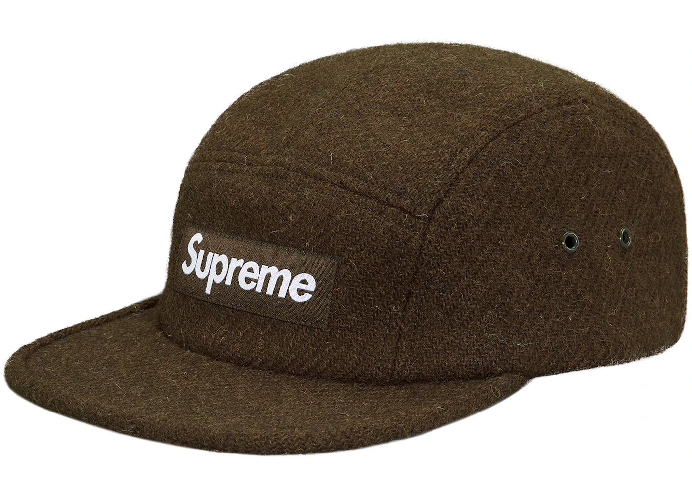 Supreme Featherweight Wool Camp Cap (FW17) Olive