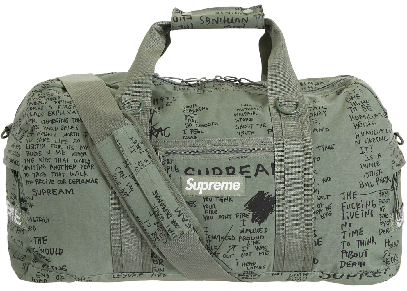 Supreme Field Duffle Bag Olive Gonz