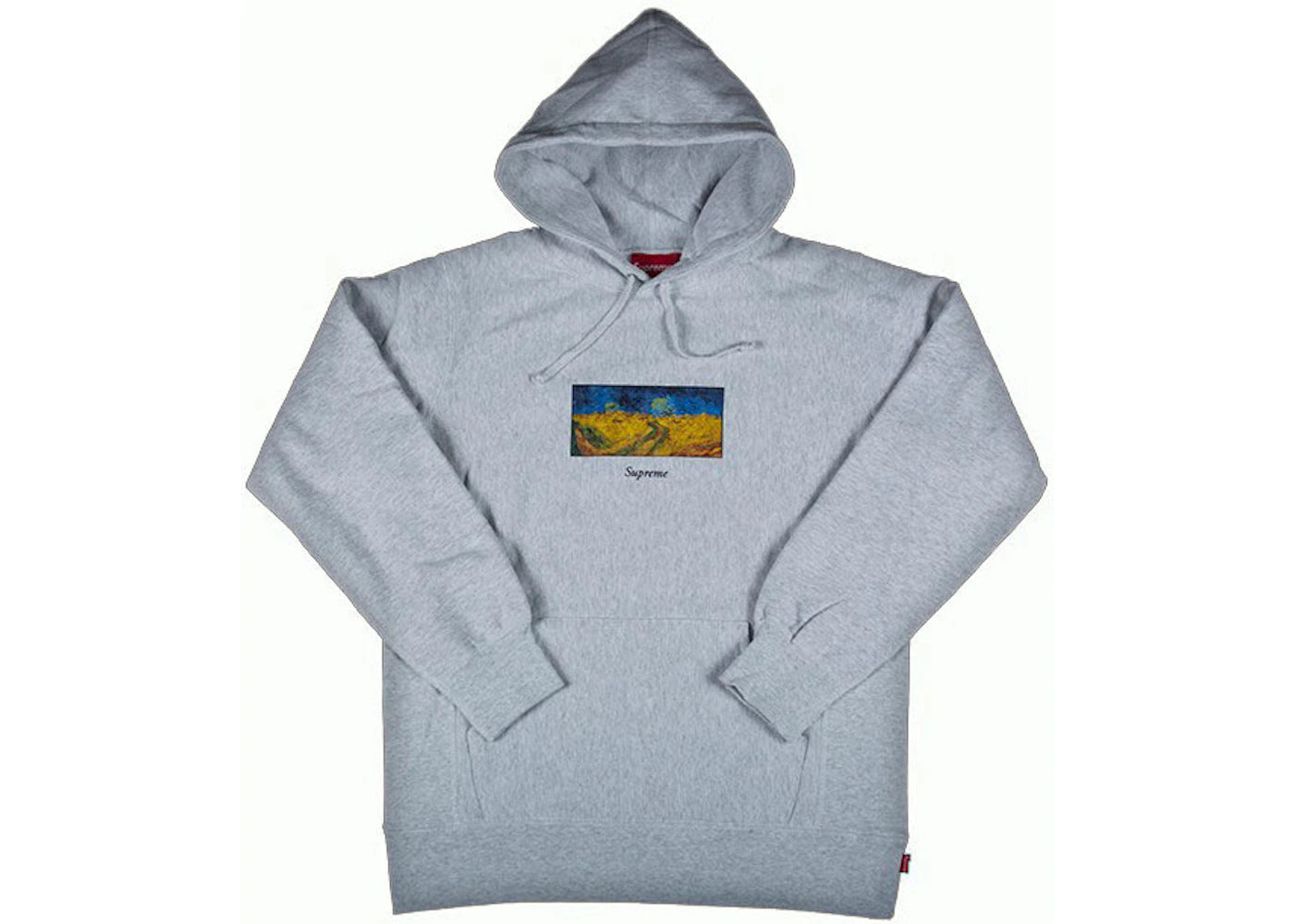 Supreme Field Hooded Sweatshirt Ash Grey