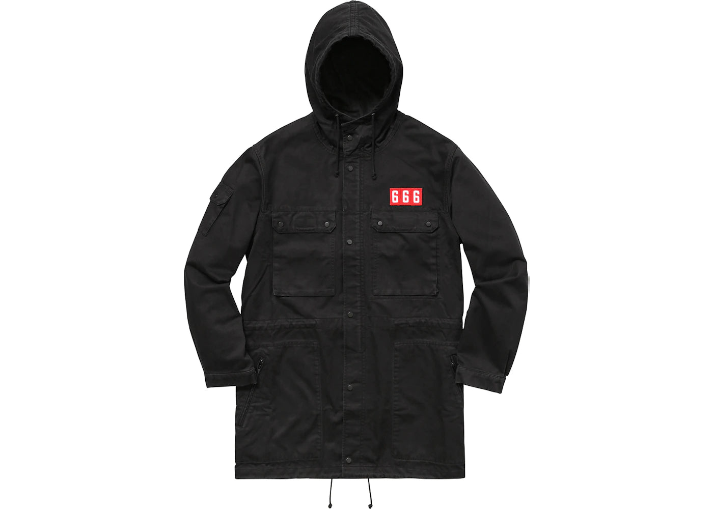 Supreme Field Parka Black