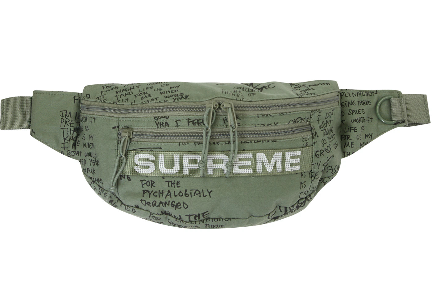 Supreme Field Waist Bag Olive Gonz