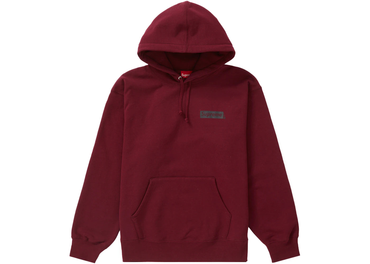 Supreme Fiend Hooded Sweatshirt Burgundy