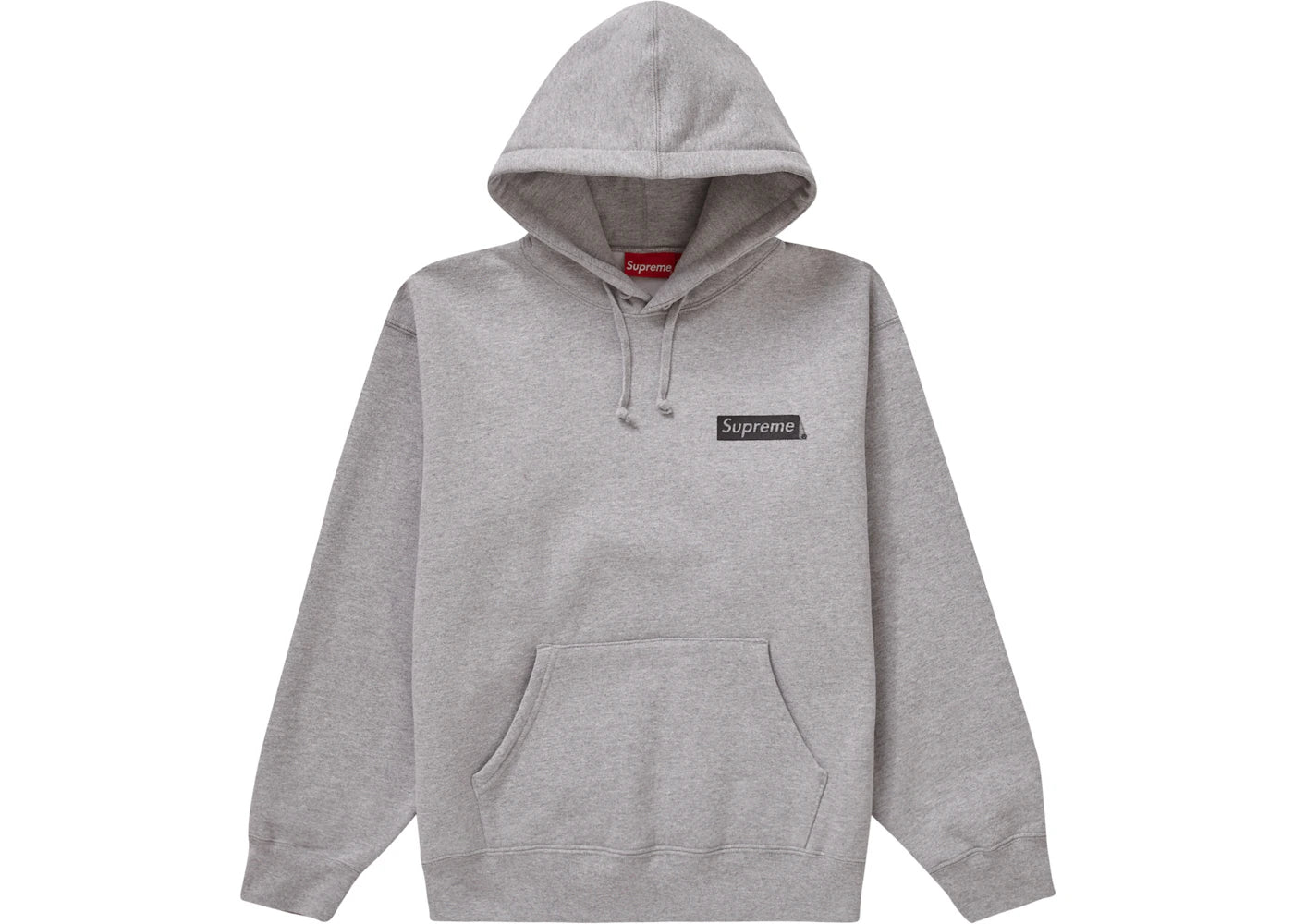 Supreme Fiend Hooded Sweatshirt Heather Grey