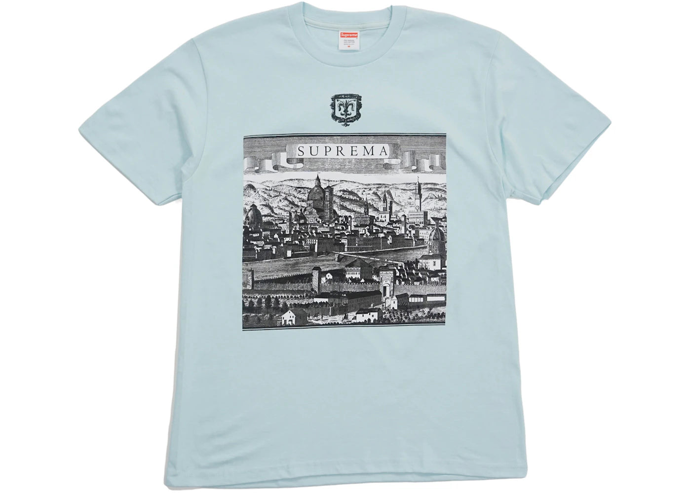 Supreme Fiorenza Tee Pale Blue