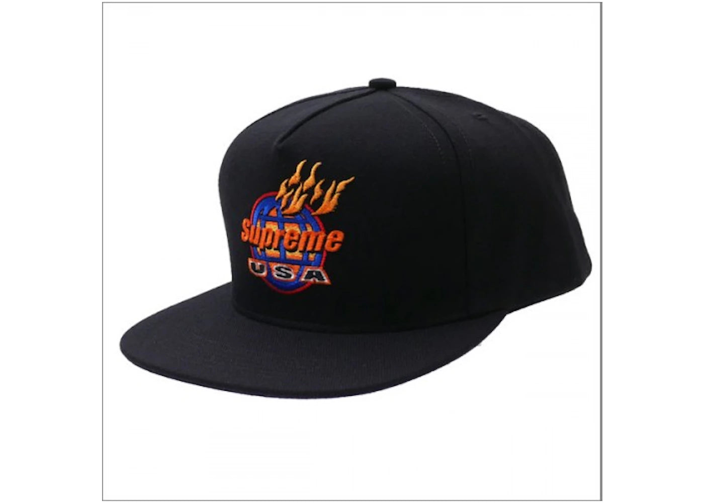 Supreme Fire 5-Panel Black