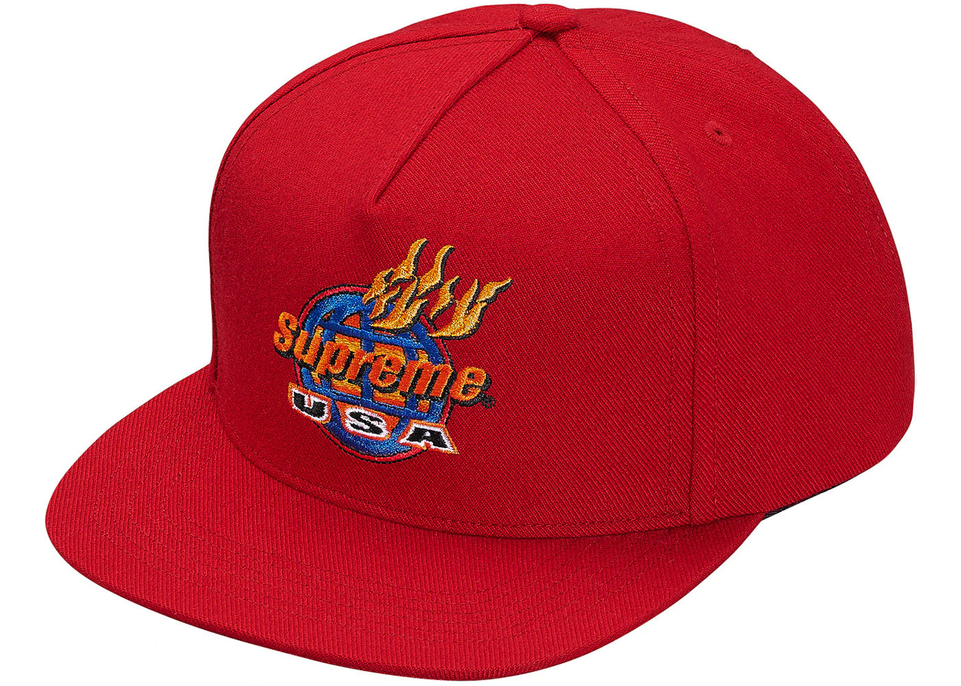 Supreme Fire 5-Panel Red