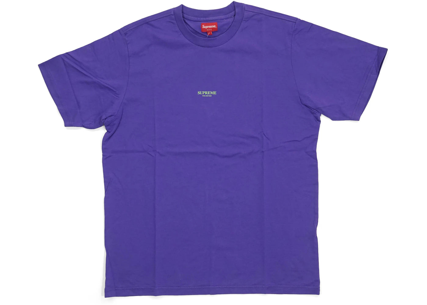Supreme First & Best Tee Purple