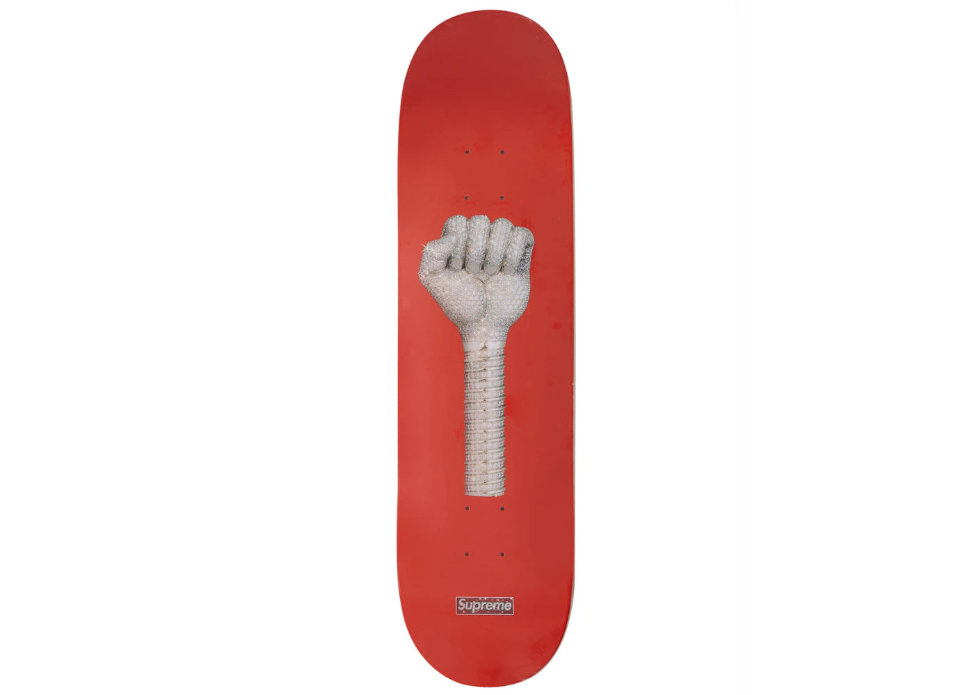 Supreme Fist Skateboard Deck Red