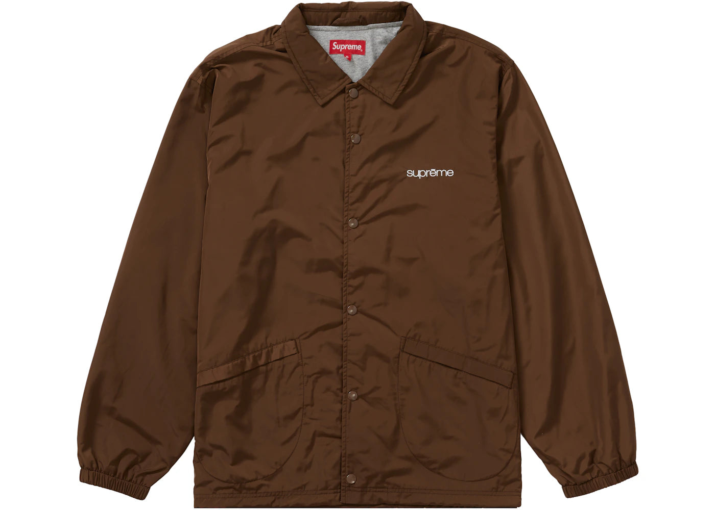 Supreme Five Boroughs Coaches Jacket Brown