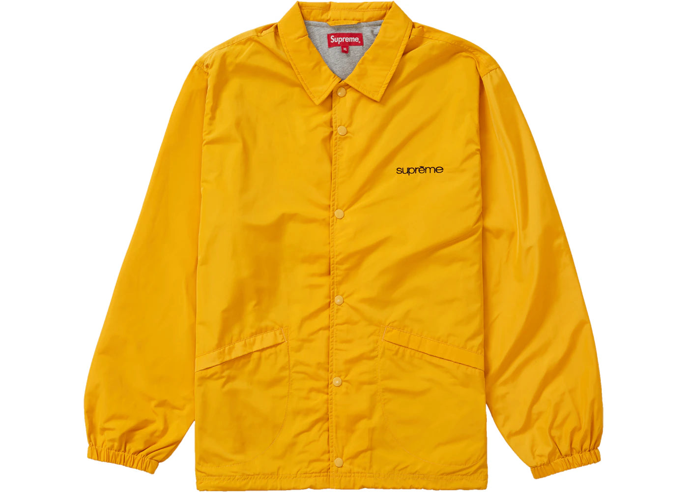 Supreme Five Boroughs Coaches Jacket Mustard