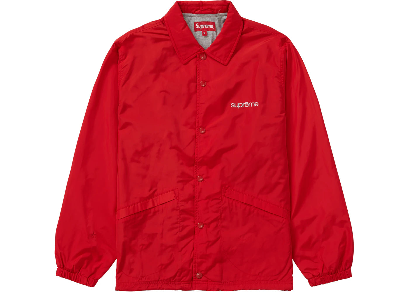 Supreme Five Boroughs Coaches Jacket Red