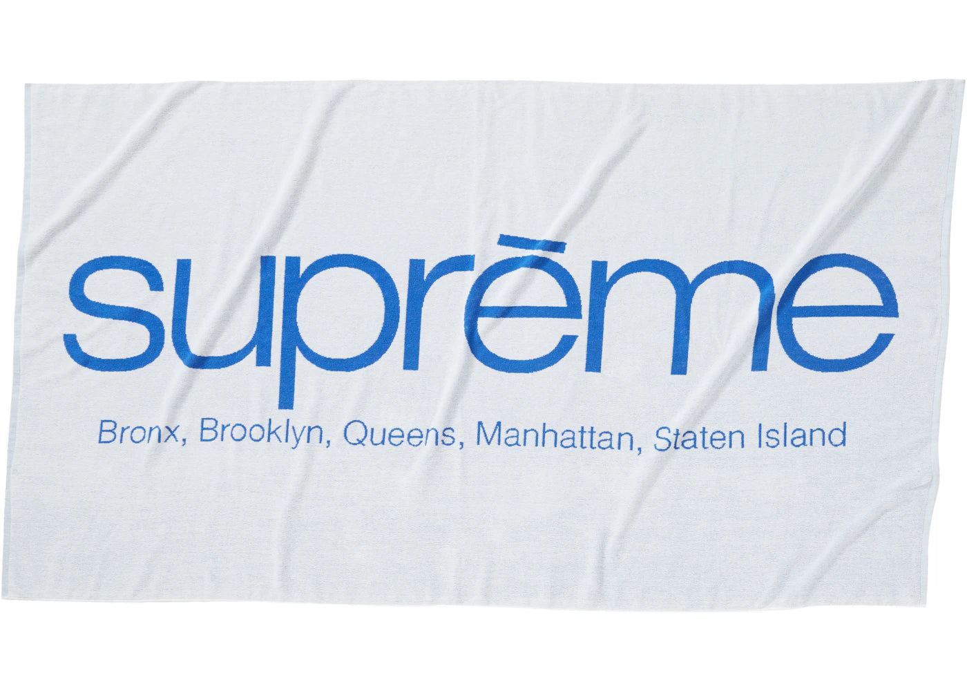 Supreme Five Boroughs Towel White