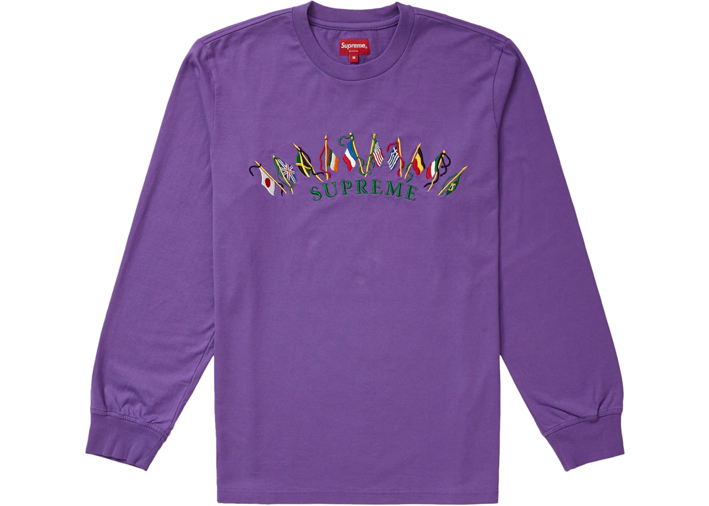 Supreme Flags L/S Top Violet