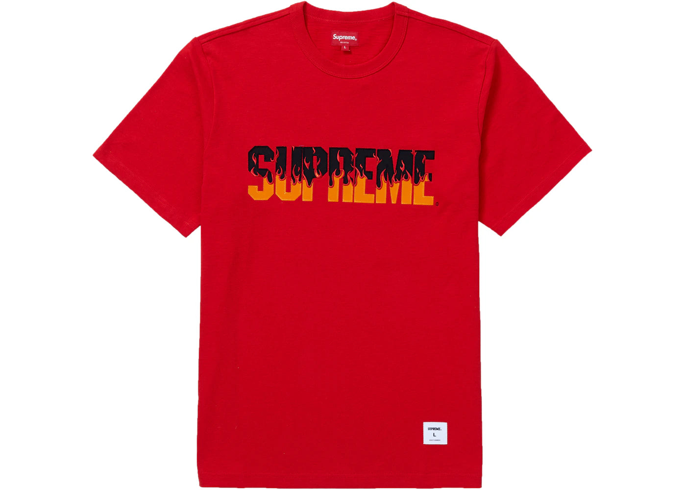 Supreme Flames S/S Top Red