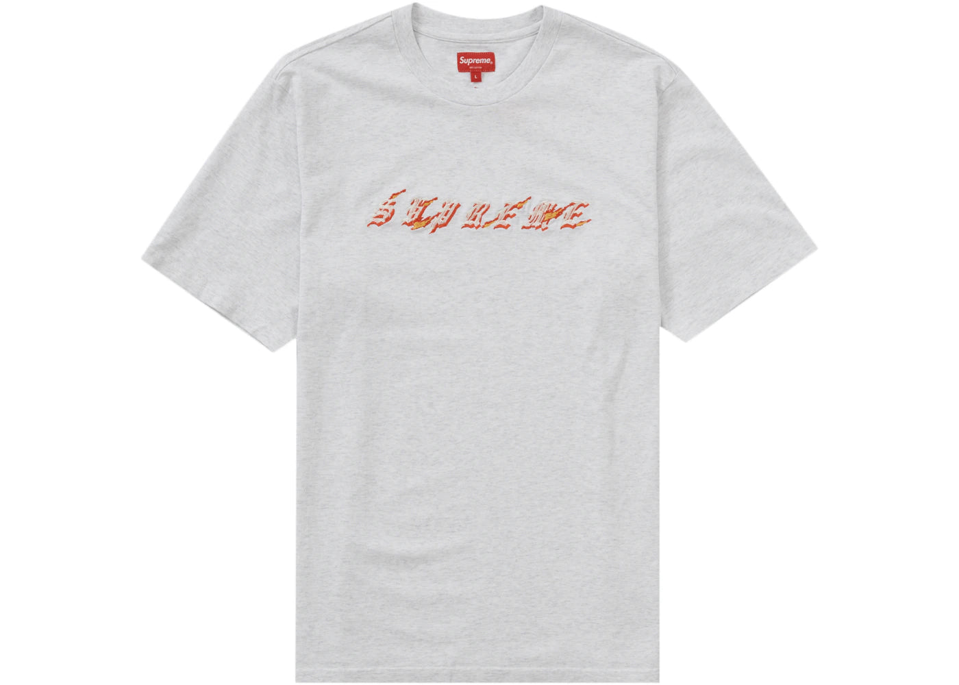 Supreme Flames S/S Top (SS22) Ash Grey