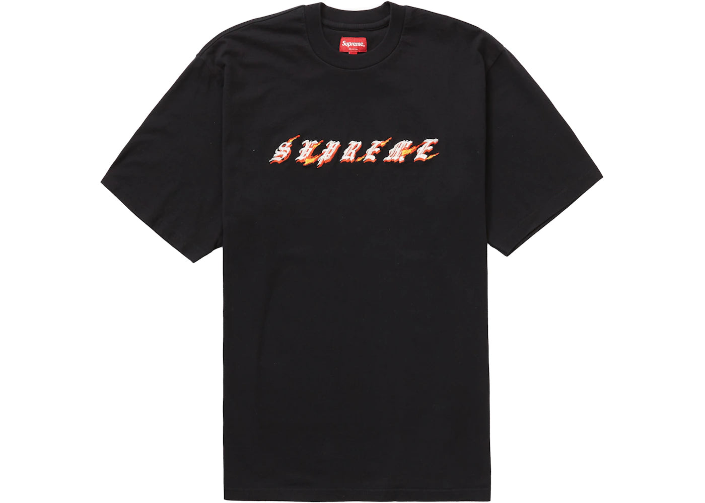 Supreme Flames S/S Top (SS22) Black