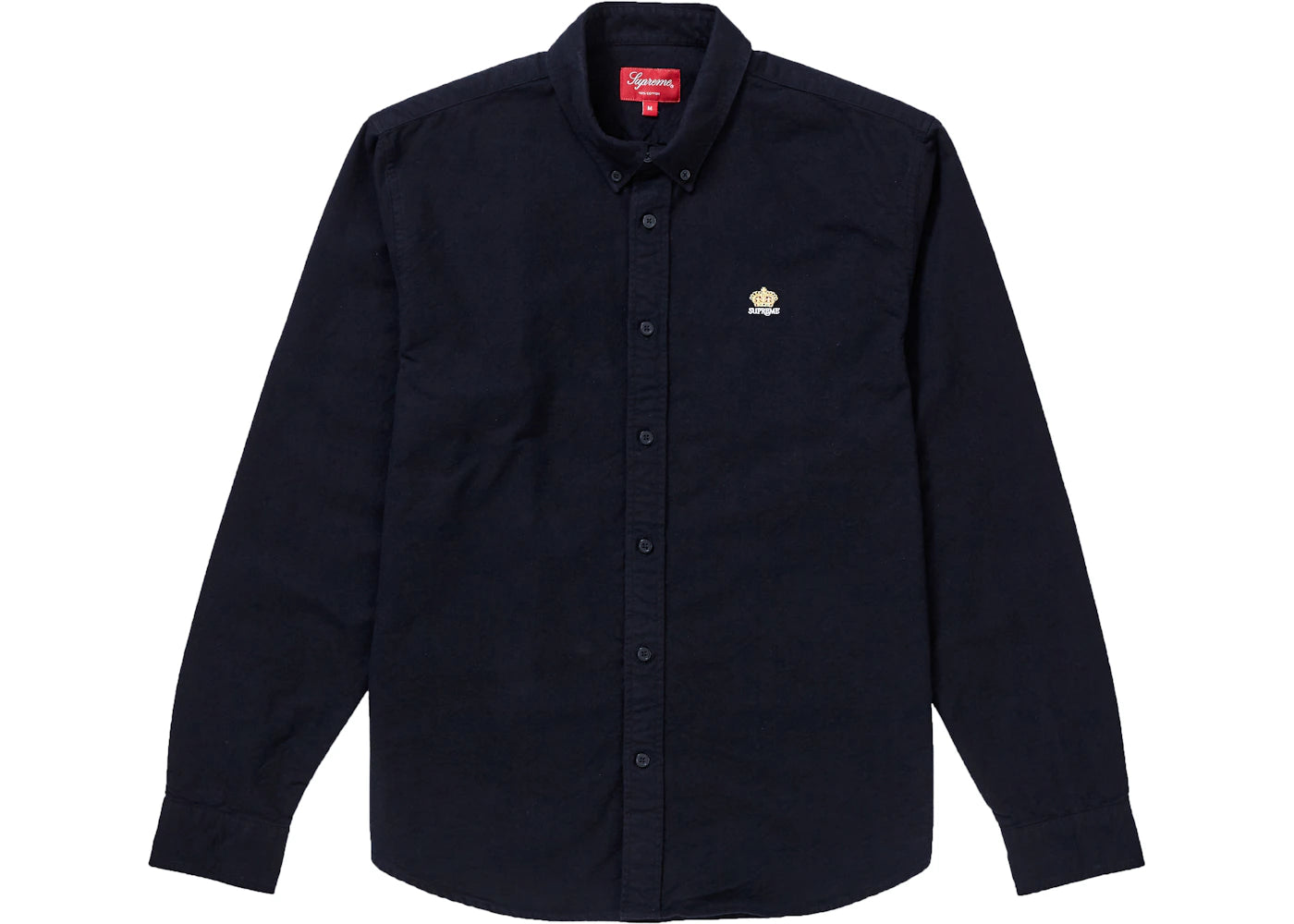 Supreme Flannel Oxford Shirt Black
