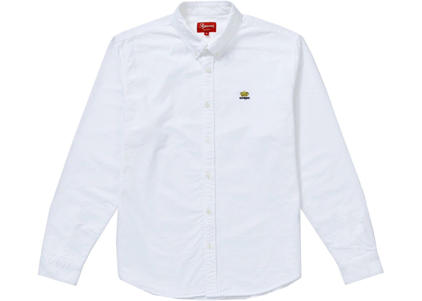 Supreme Flannel Oxford Shirt White