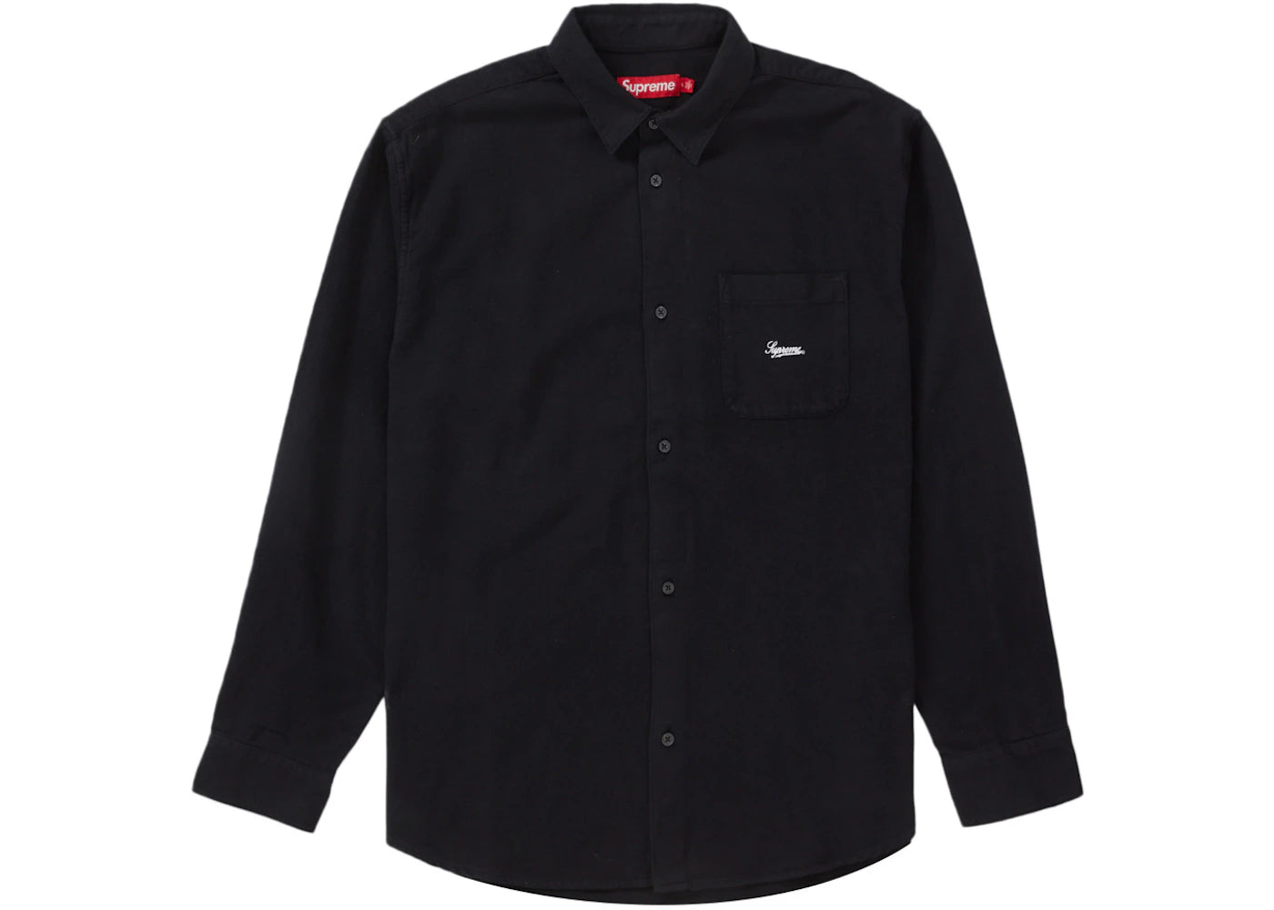 Supreme Flannel Shirt (FW23) Black