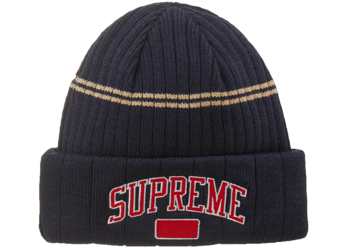 Supreme Fleece Lined Beanie Navy