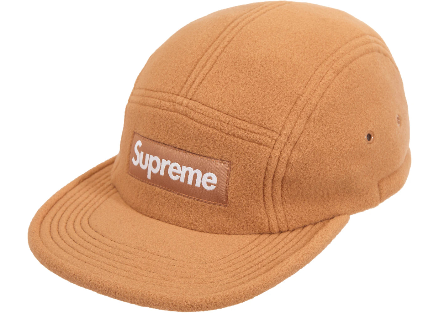 Supreme Fleece Pullcord Camp Cap Brown