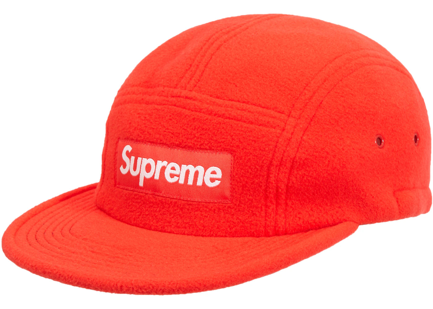 Supreme Fleece Pullcord Camp Cap Coral