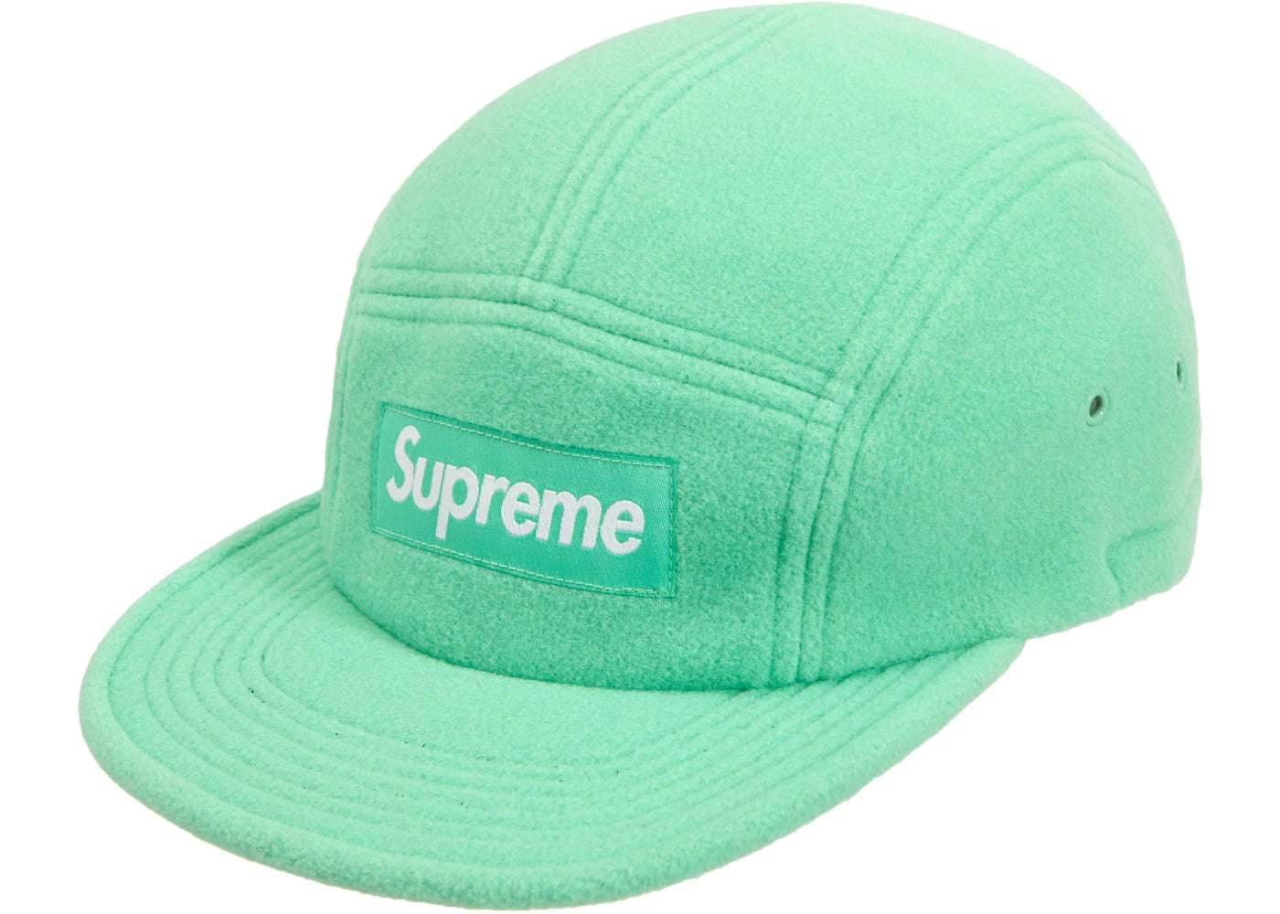 Supreme Fleece Pullcord Camp Cap Green