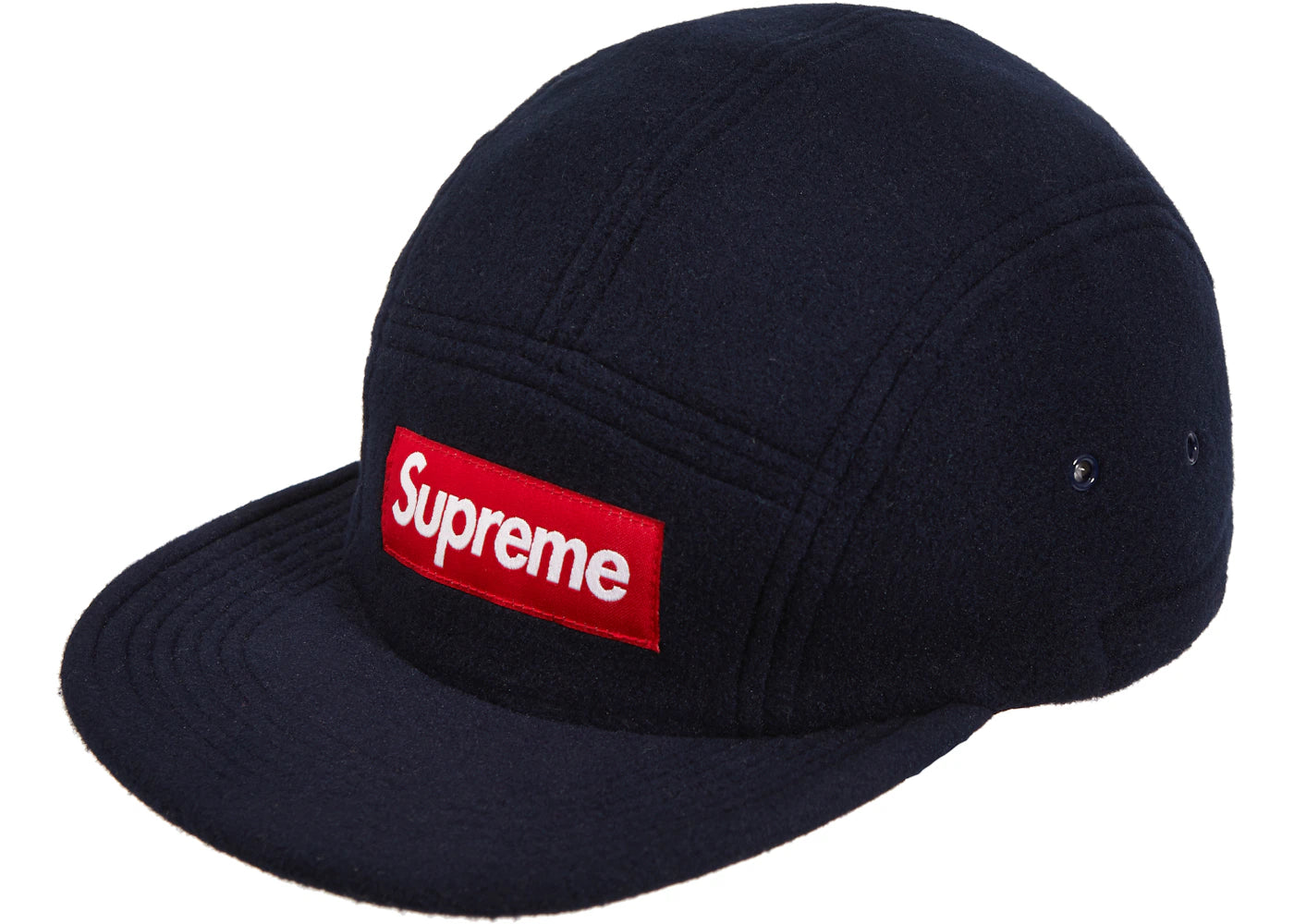 Supreme Fleece Pullcord Camp Cap Navy