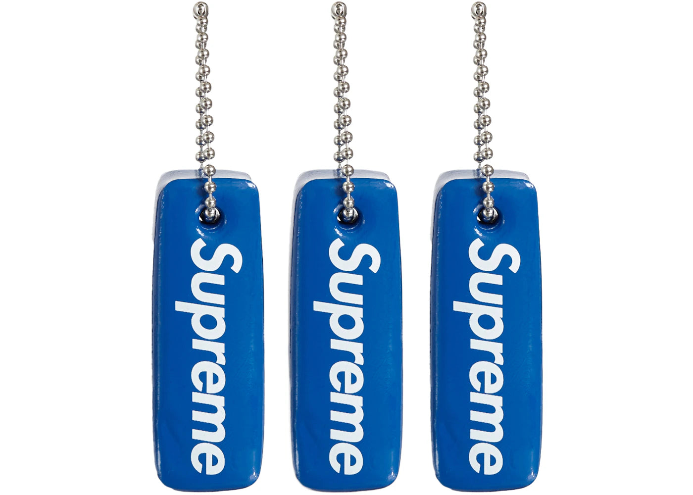 Supreme Floating Keychain (Set of 3) Faded Blue
