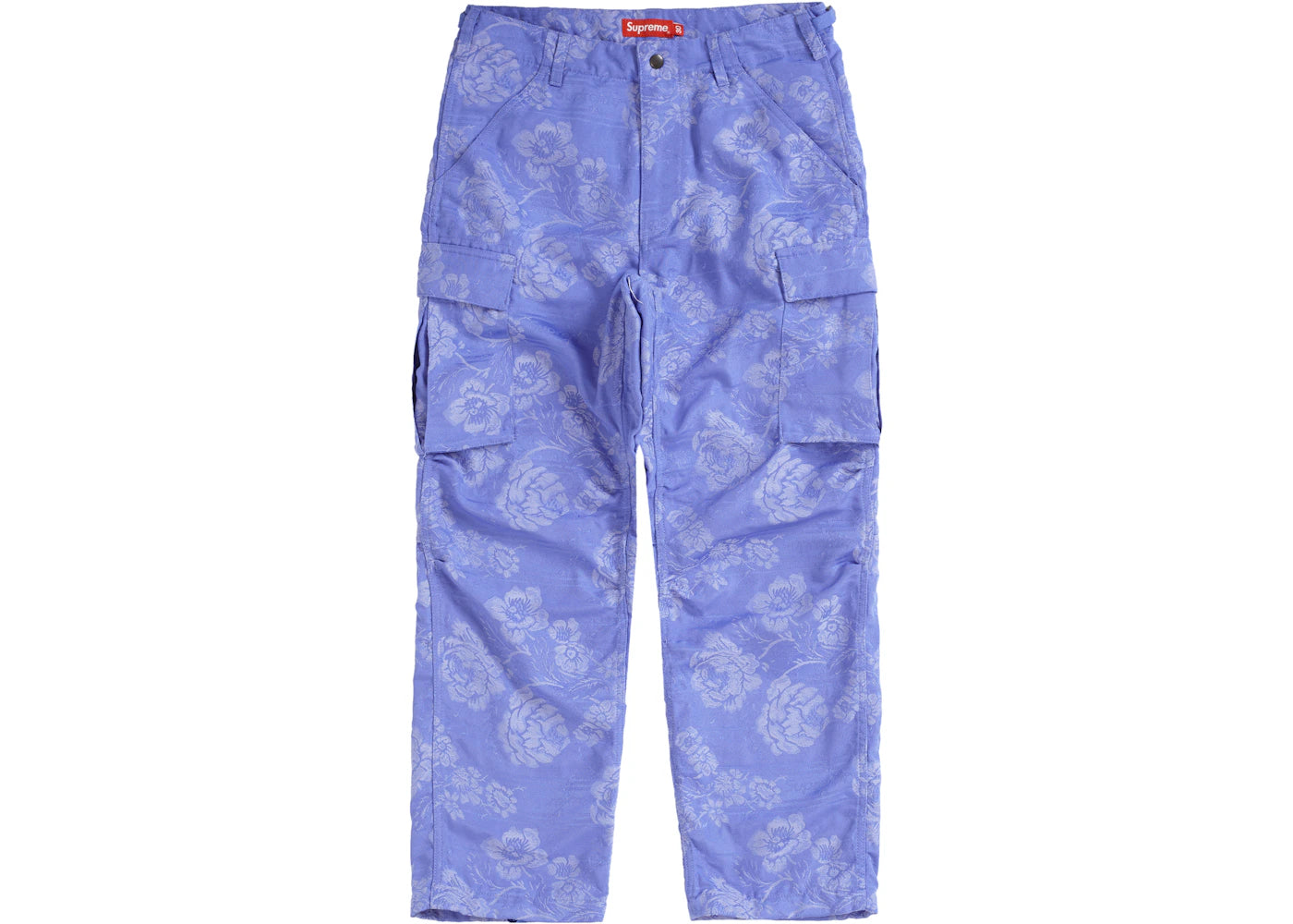 Supreme Floral Tapestry Cargo Pant Blue