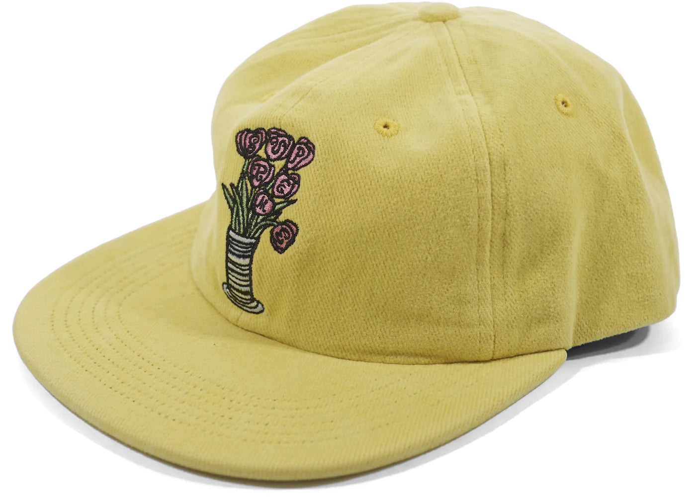 Supreme Flowers 6-Panel Yellow