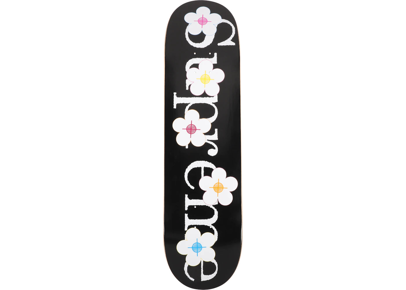 Supreme Flowers Skateboard Deck Black