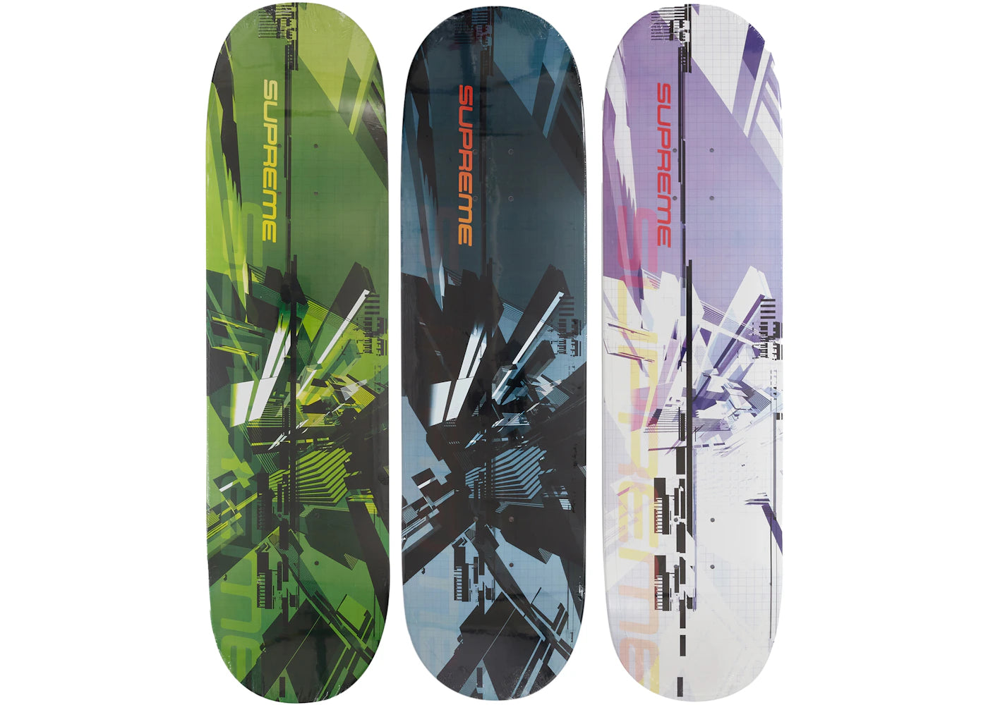 Supreme Forms Skateboard Deck Set Multicolor