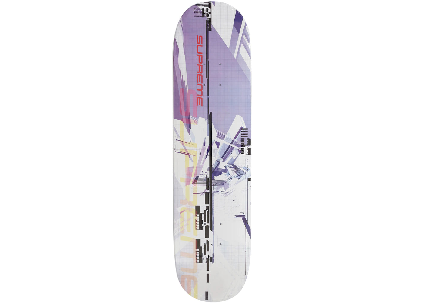 Supreme Forms Skateboard Deck White