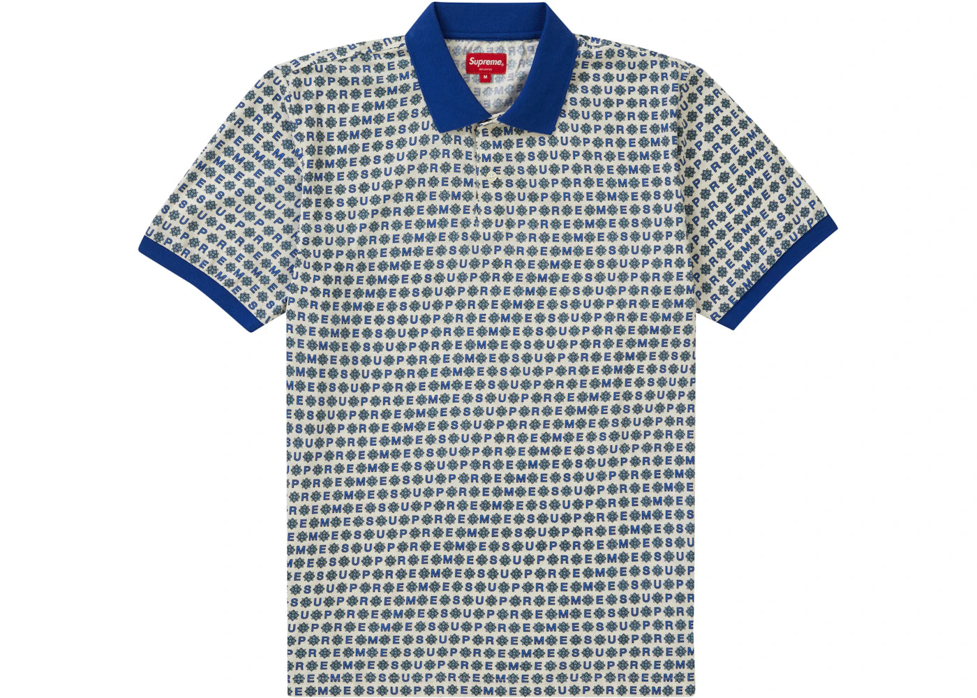 Supreme Foulard Polo White