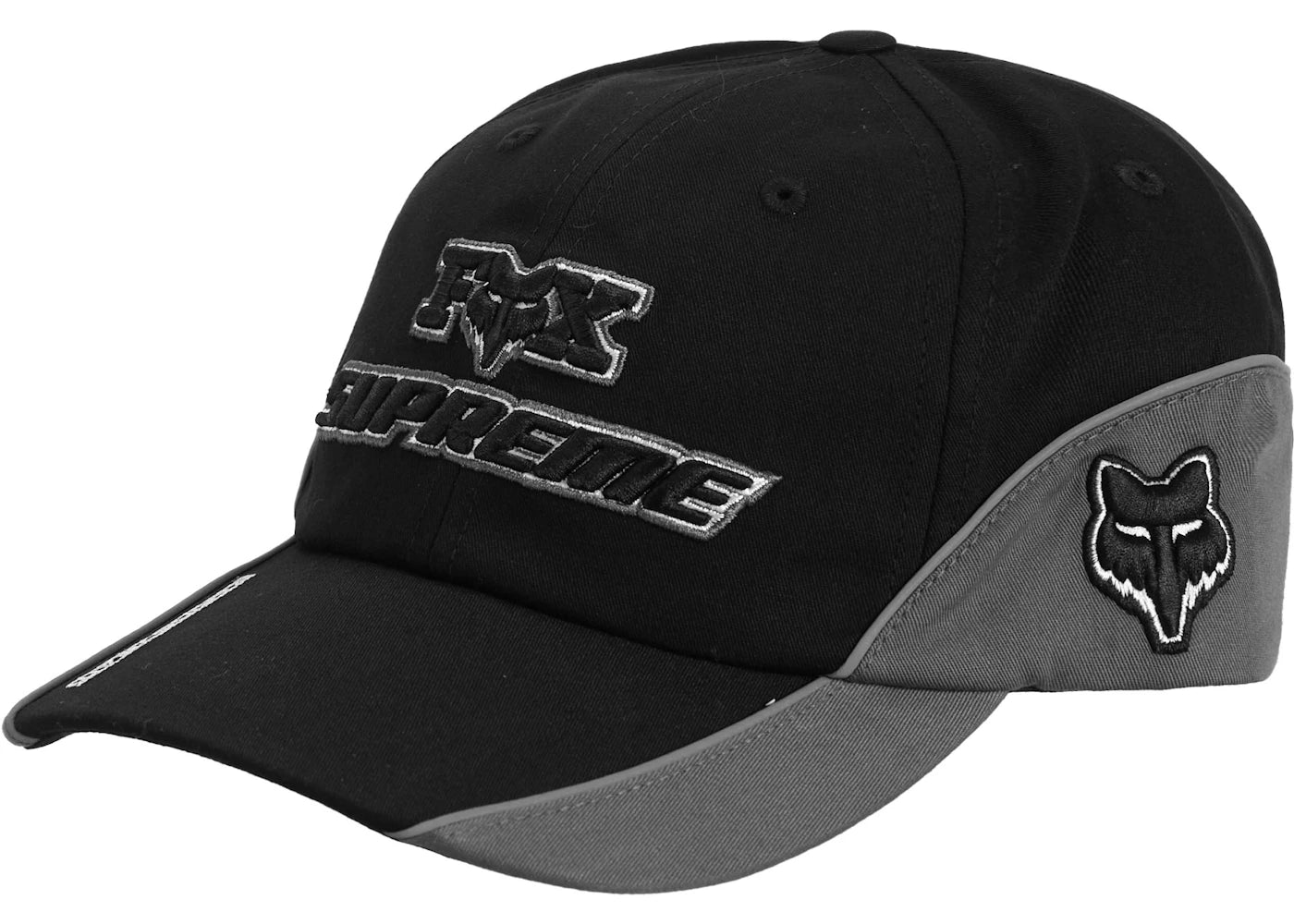 Supreme Fox Racing 6-Panel Black