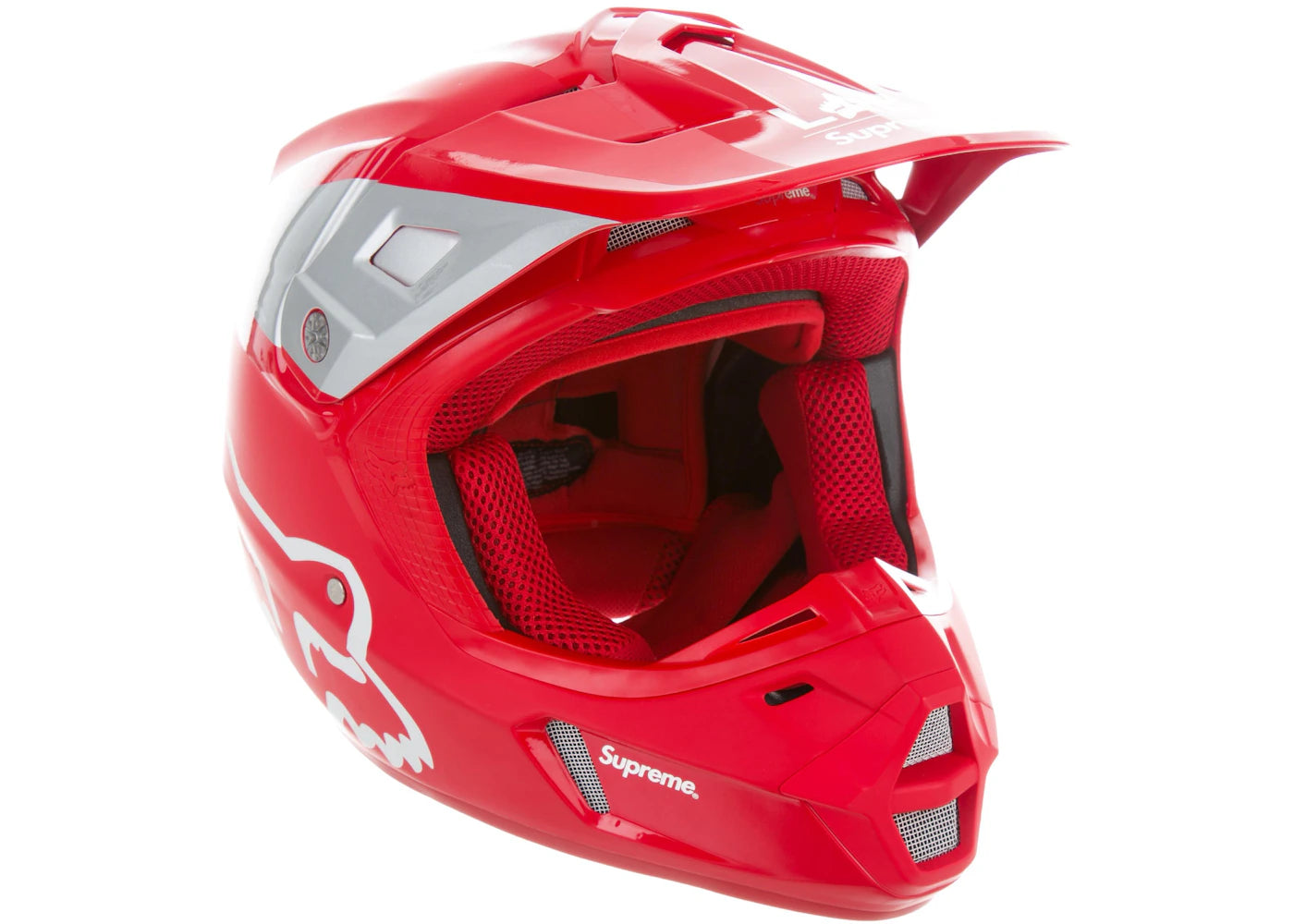 Supreme Fox Racing V2 Helmet Red