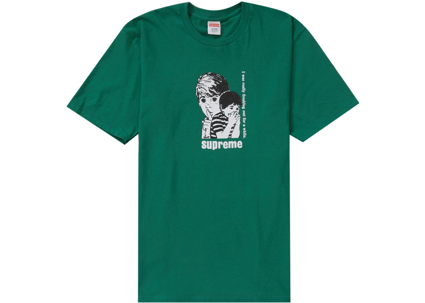 Supreme Freaking Out Tee Light Pine