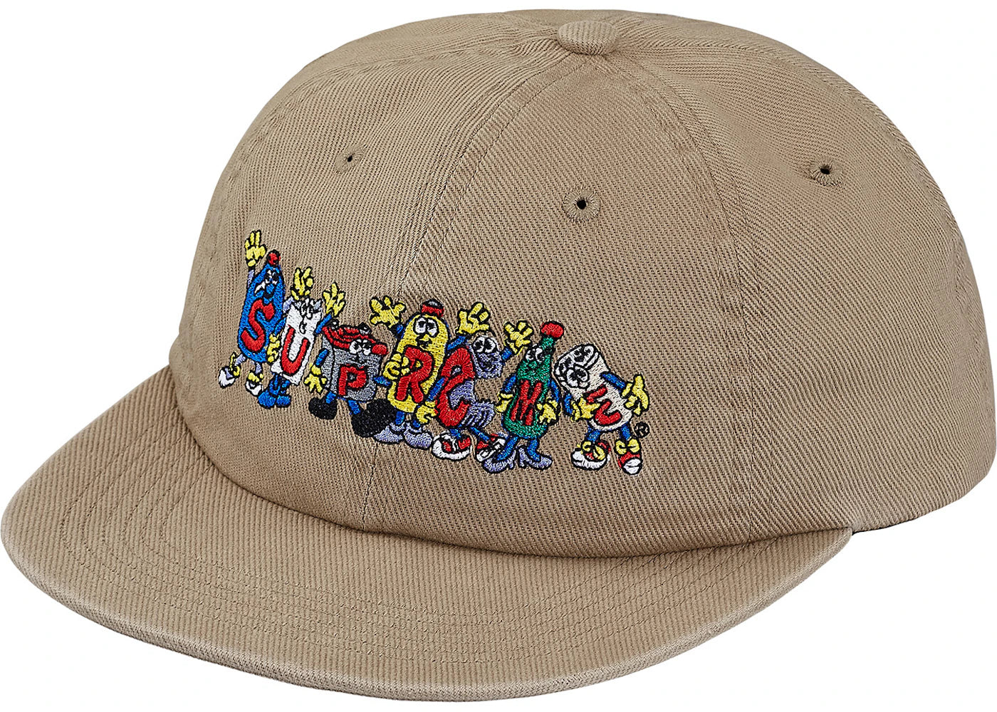 Supreme Friends 6-Panel Khaki